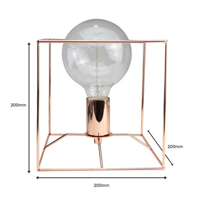 Verve Design Cece Copper Table Lamp