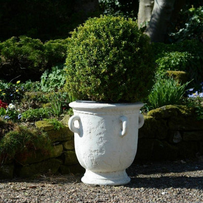 Very Large Rustic Ancient  Pot With Ring Handles