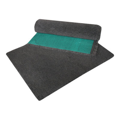 Vet Fleece Original Greenback Vet Bed Whelping Dog Mat Durable Washable Quick Drying Pet Bedding - Charcoal - 24in x 18in