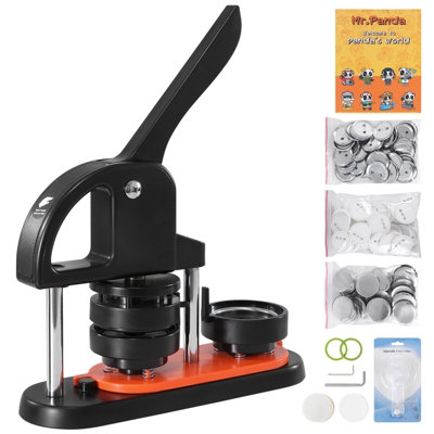 VEVOR Button Maker Machine, 2.28 inch/58mm Pin Maker, Installation-Free ...