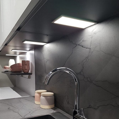 VEW Slim rectangle panel light White NW