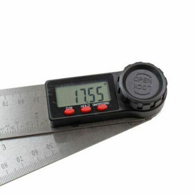 VEWERK Digital Folding Angle Ruler Extra Long 1m, 2 x 500mm Stainless ...