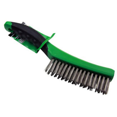 Spazzole Per Pulizie Spazzola In Filo Acciaio Inox VEWERK - 260mm Con Impugnatura Soft Grip | Set Da 2 Pezzi Worx Trapano - Foto 7