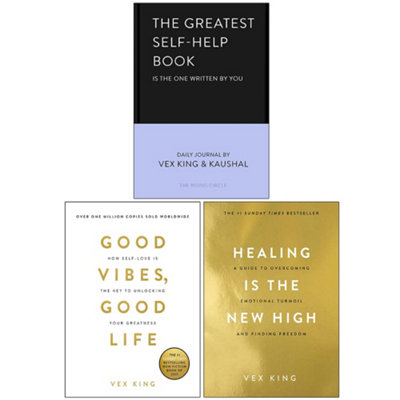 Vex King Collection 3 Books Set (The Greatest Self-Help Book Hardcover ...