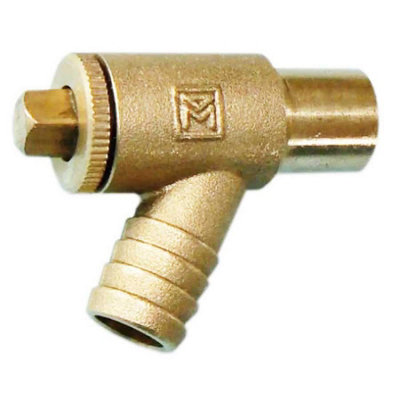 VGE Brass Gate Valve 15mm Compression