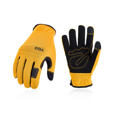 VGO Safety Work Gloves, Builder Gloves, Gardening Gloves, Light Duty ...