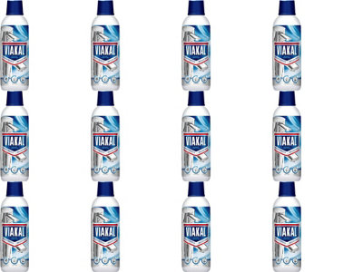 Viakal Limescale Cleaning Liquid, 500 ml (Pack of 12)