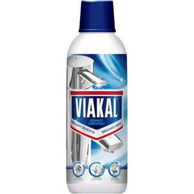 Viakal Limescale Cleaning Liquid, 500 ml (Pack of 12)