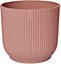 Vibes 9cm Recycled Material Plastic Pot Pink