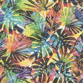 Vibrant Tropical Wallpaper Rasch Multicoloured Paste The Wall Jungle Palm Leaf