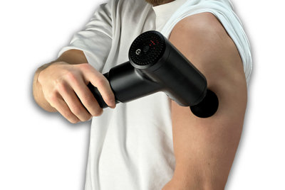 Vibration Therapy Muscle Massage Device - Black - 3
