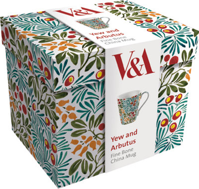Victoria And Albert Yew & Arbutus Conical Boxed Mug