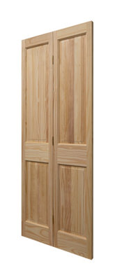 Victorian 4 Panel Clear Pine BiFold Door 1981 x 686mm - 3