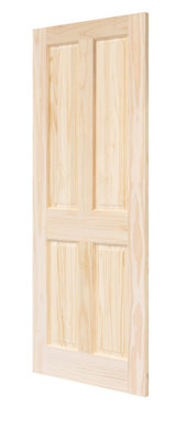 Puerta Mexicana De Roble Preacabada 1981x762x35mm – Estilo Nuevo, Maciza Y Lacada – Oportunidad