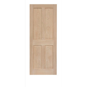Victorian 4 Panel Oak Fire Door 1981 x 838mm