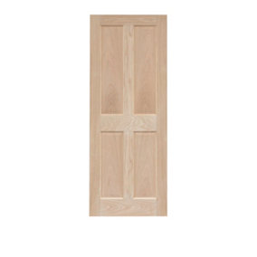 Victorian 4 Panel Oak Panel Door 1981 x 686mm