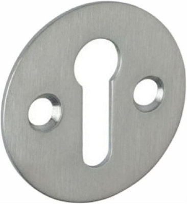 Victorian Escutcheon Open 32mm Satin Chrome Pack of 1