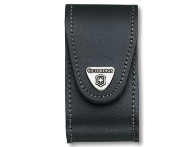 Victorinox Black Leather Belt Pouch for Swiss Army Tools (5-8 Layers)
