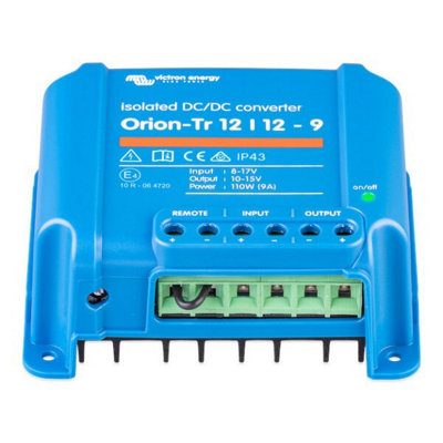 Victron Energy - Orion-Tr 12/12-9A (110W) Isolated DC-DC converter Retail - ORI121210110R
