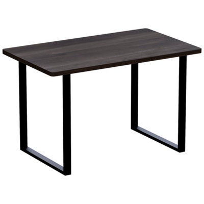 Vida Designs 4 Seater Dining Table With U Shape Legs, Walnut