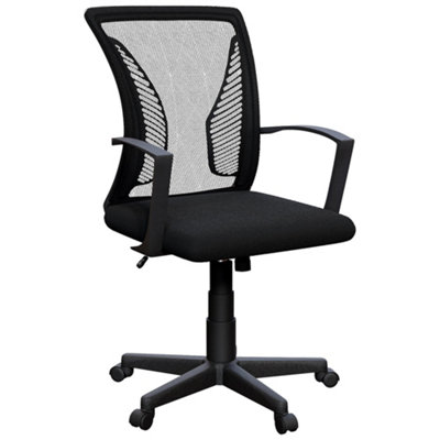 Vida Designs Airdrie Office Mesh Chair, Black