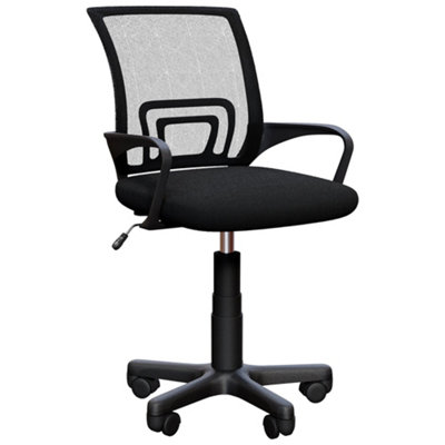 Vida Designs Airsdale Office UKFR Mesh Chair, Black