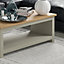 Vida Designs Arlington Grey 1 Shelf Storage Coffee Table