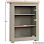 Vida Designs Arlington Grey 3 Tier Bookcase Freestanding Shelving Unit (H)750mm (W)600mm (D)240mm