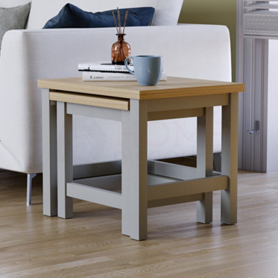 Vida Designs Arlington Grey Nest Of 2 Tables