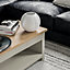 Vida Designs Arlington Grey Sliding Top With Storage and 1 Shelf Coffee Table