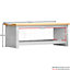 Vida Designs Arlington White 1 Shelf Storage Coffee Table