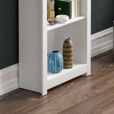 Credenza con luce LED, in legno ingegnerizzato bianco, 38x34x100 cm | Leroy Merlin