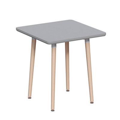 Vida Designs Batley 2 Seater Square Dining Table, Grey