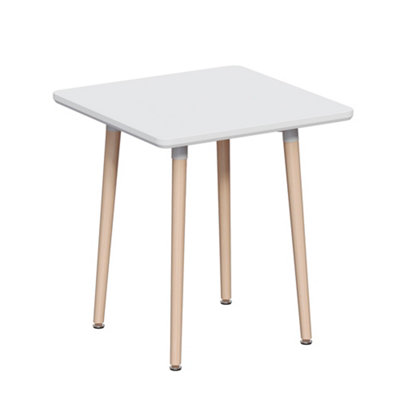 Vida Designs Batley 2 Seater Square Dining Table, White