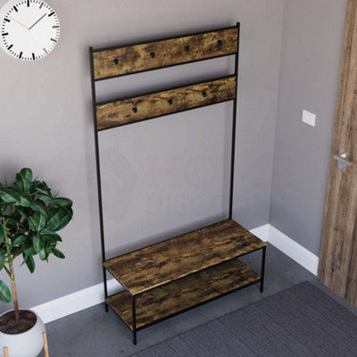 Dark wood deals hallway furniture