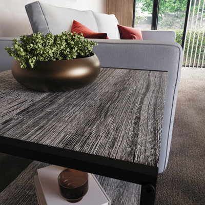 Vida Designs Brooklyn End Table, Grey