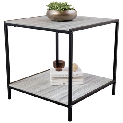 Vida Designs Brooklyn End Table, Grey