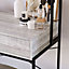 Vida Designs Brooklyn Grey 1 Drawer Bedroom Dressing Table