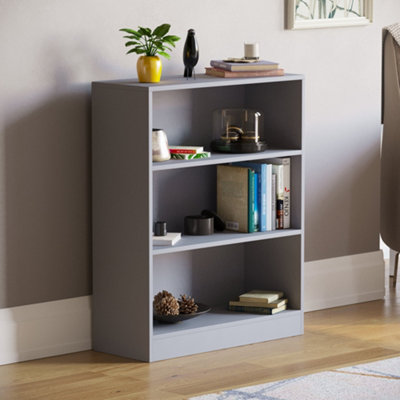 Grey deals shelving unit