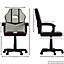 Vida Designs Comet White & Black Racing Gaming Chair High Back Adjustable Height