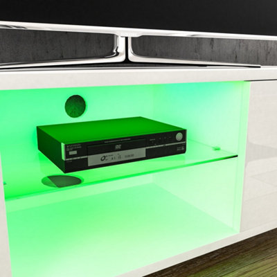 Vida Designs Cosmo LED TV Unit 2 Door Modern Gloss Matte MDF Living