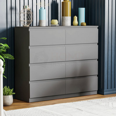 B&q chest of drawers shop grey