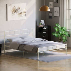 Vida Designs Dorset White 5ft King Size Bed Frame
