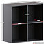 Vida Designs Durham Black 2x2 Cube Storage Unit Bookcase Organiser