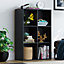 Vida Designs Durham Black 2x3 Cube Storage Unit Bookcase Storage Organiser