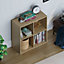 Vida Designs Durham Oak 2x2 Cube Storage Unit Storage Unit Bookcase Organiser