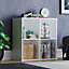 Vida Designs Durham White 2x2 Cube Storage Unit Bookcase Organiser