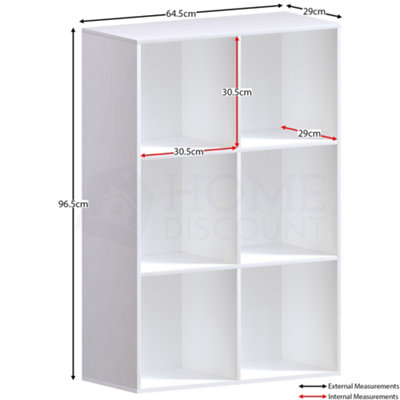 Black cube storage on sale unit b&q