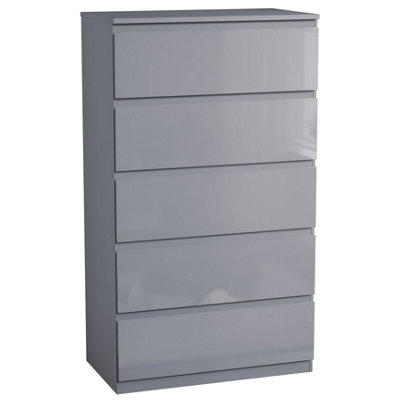 Vida Designs Glinton Hoogglanzende ladekast, 100% FSC-gecertificeerde