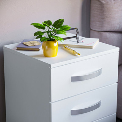 Vida Designs Nishano Kaptafel met kruk 3 laden ovale verstelbare